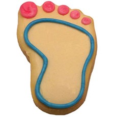 CFG3 - Baby Footprint Cookie Favors